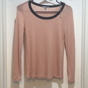 Pink long sleeve shirt